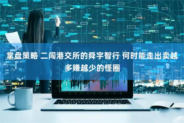 掌盘策略 二闯港交所的舜宇智行 何时能走出卖越多赚越少的怪圈