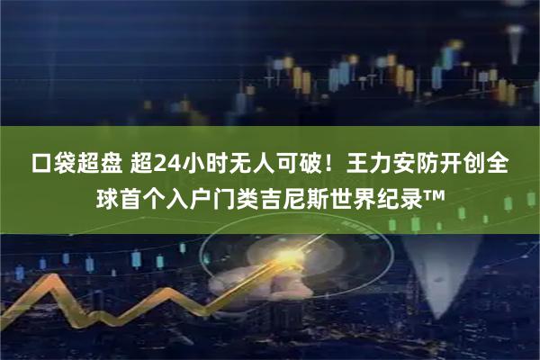 口袋超盘 超24小时无人可破！王力安防开创全球首个入户门类吉尼斯世界纪录™